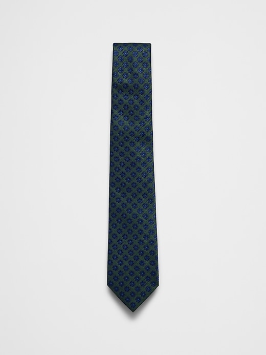 Navy Location Point Tie
