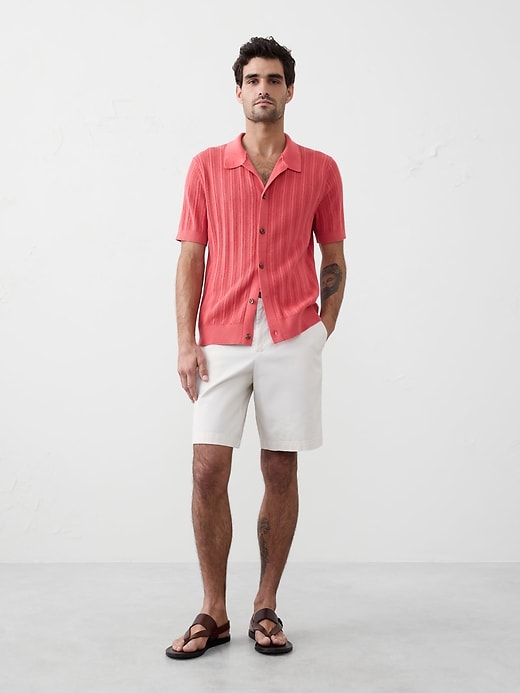 Textured Sweater T-Shirt