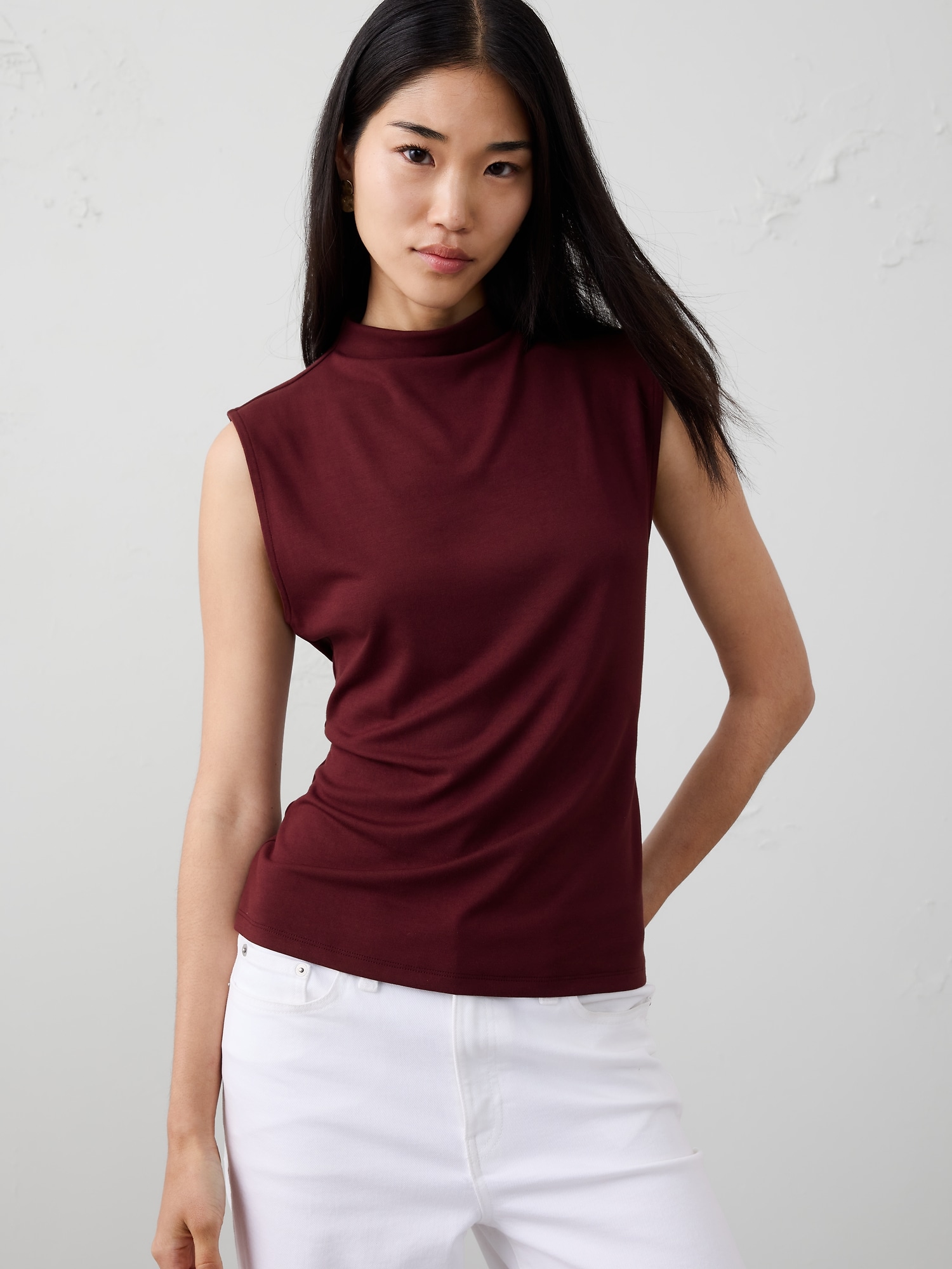 Baby Mock Tank - Vino Rosso