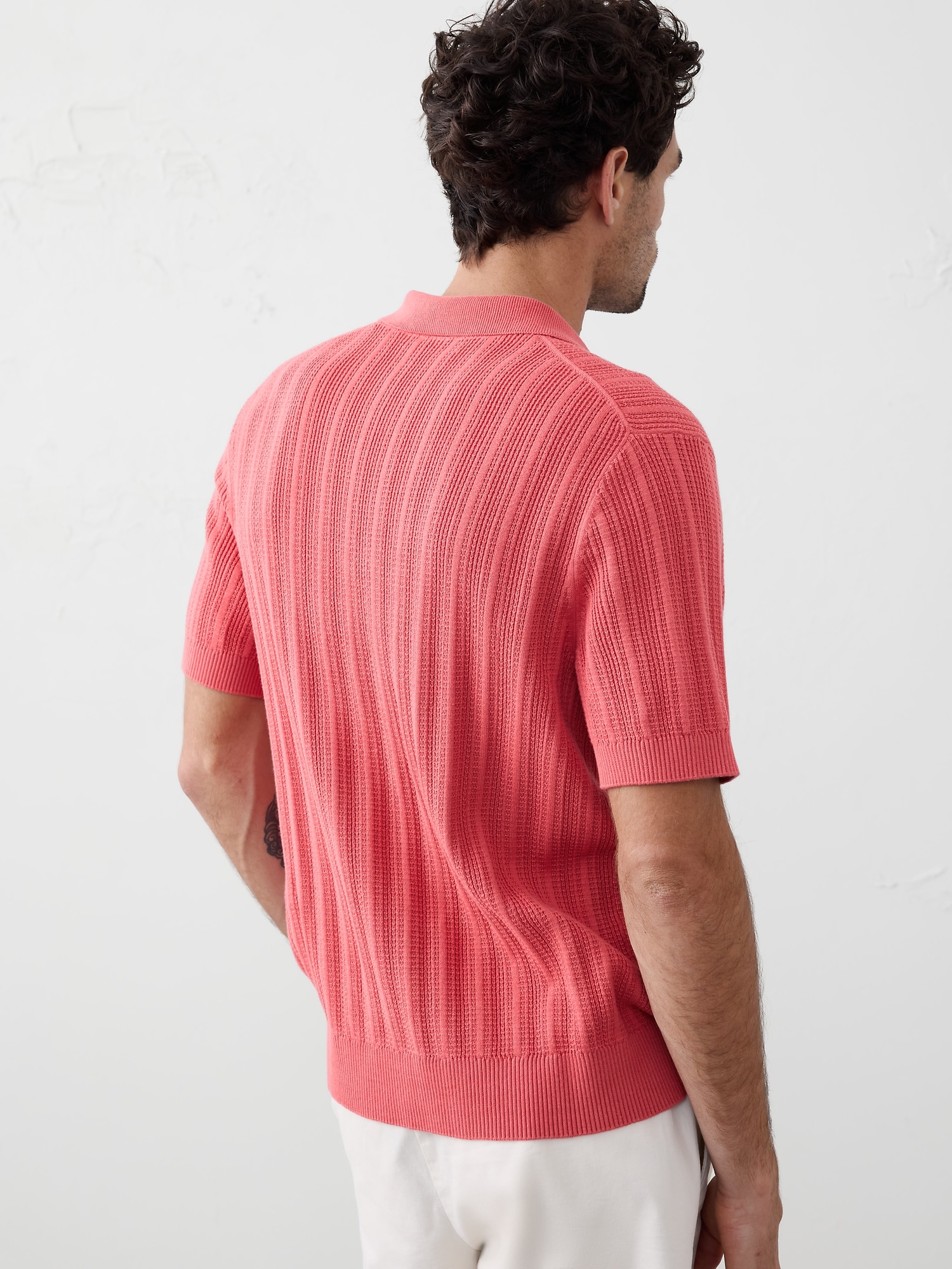 Image number 8 showing, Textured Sweater Polo