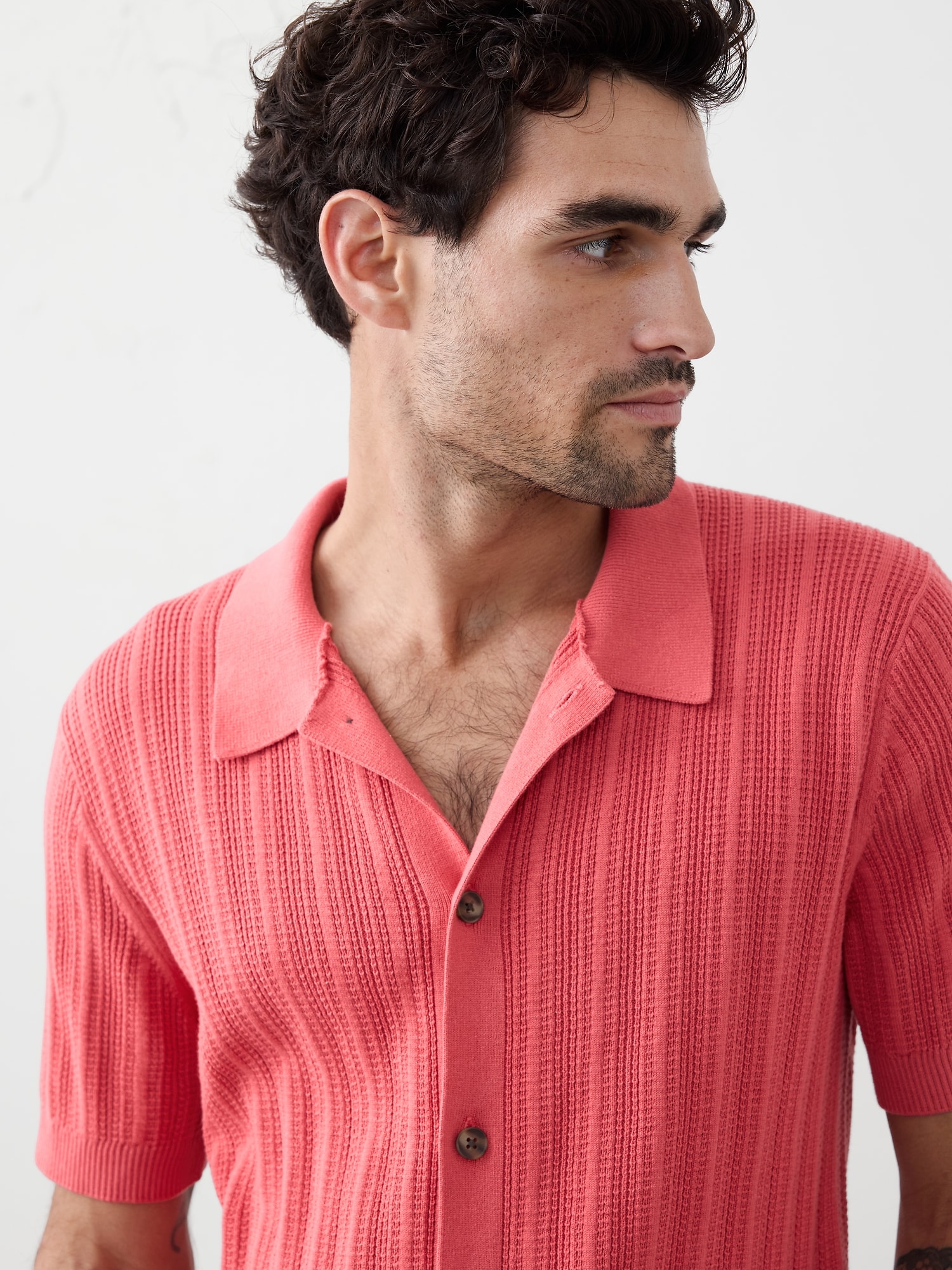 Image number 3 showing, Textured Sweater Polo