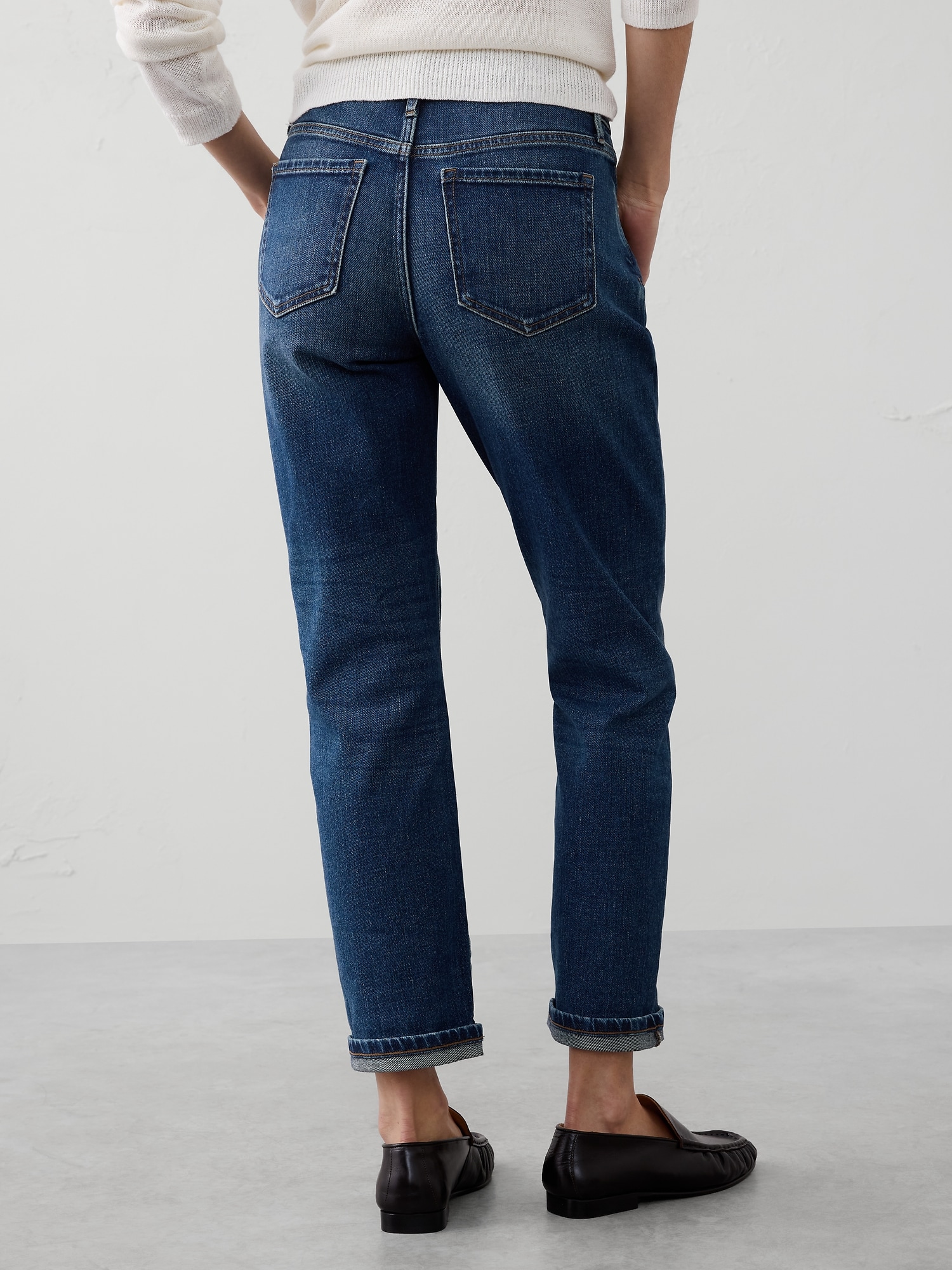 Image number 2 showing, GIRLFRIEND MID-RISE JEAN