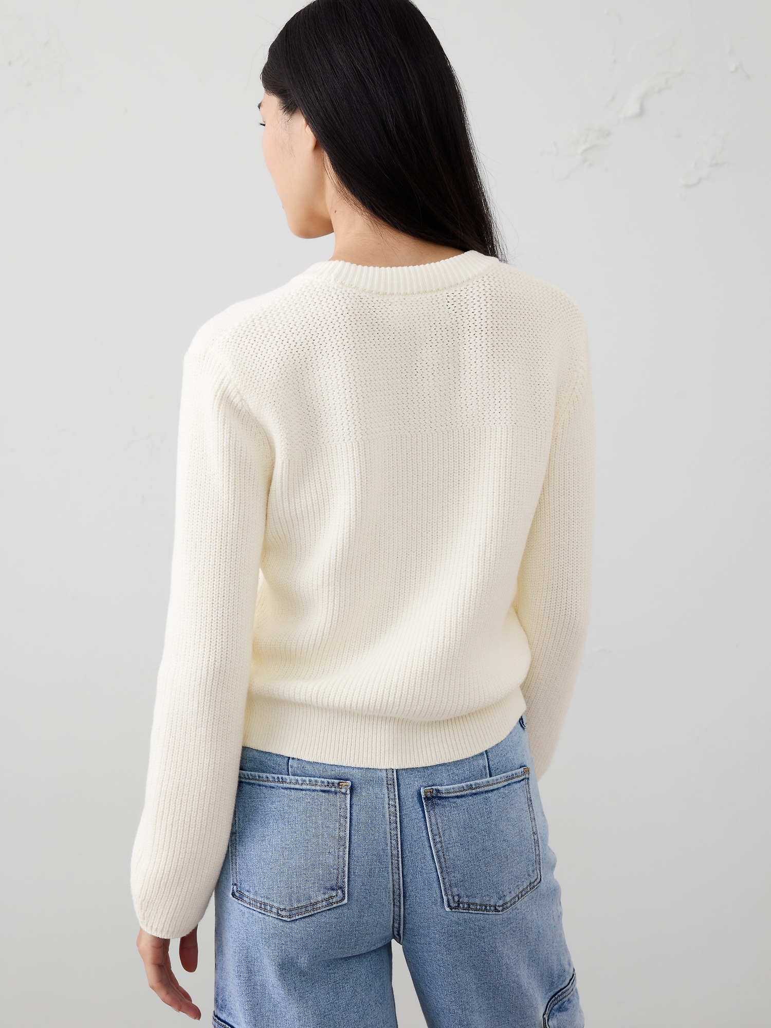 Image number 2 showing, TEXTURED PULLOVER SWEATER