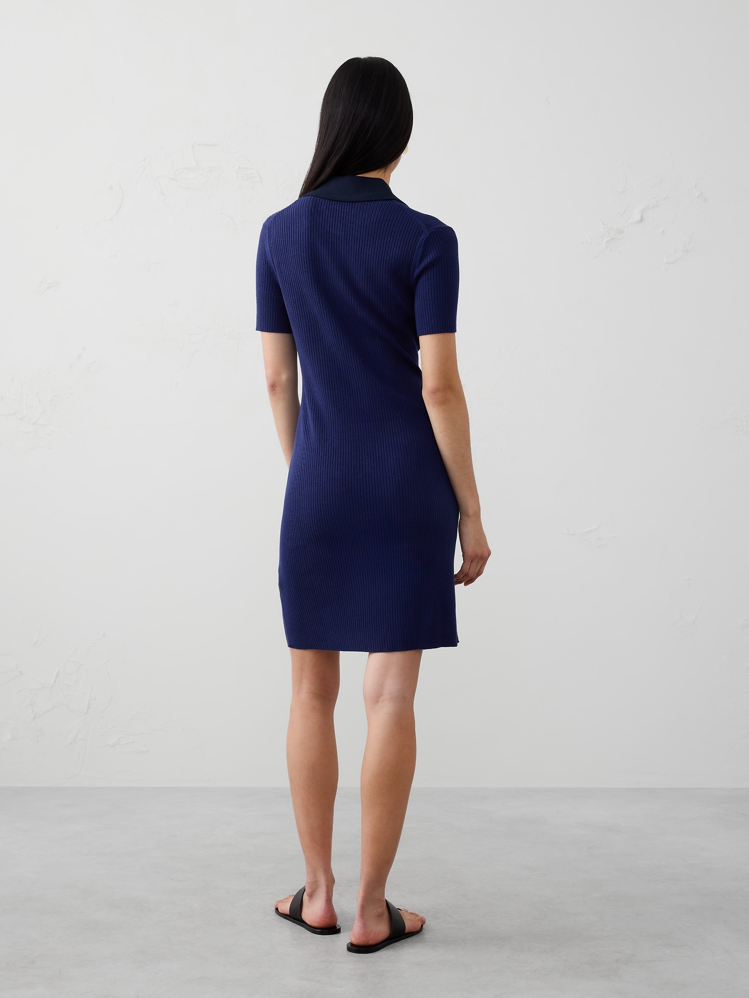 Image number 2 showing, Polo Knee-Length Sweater Dress
