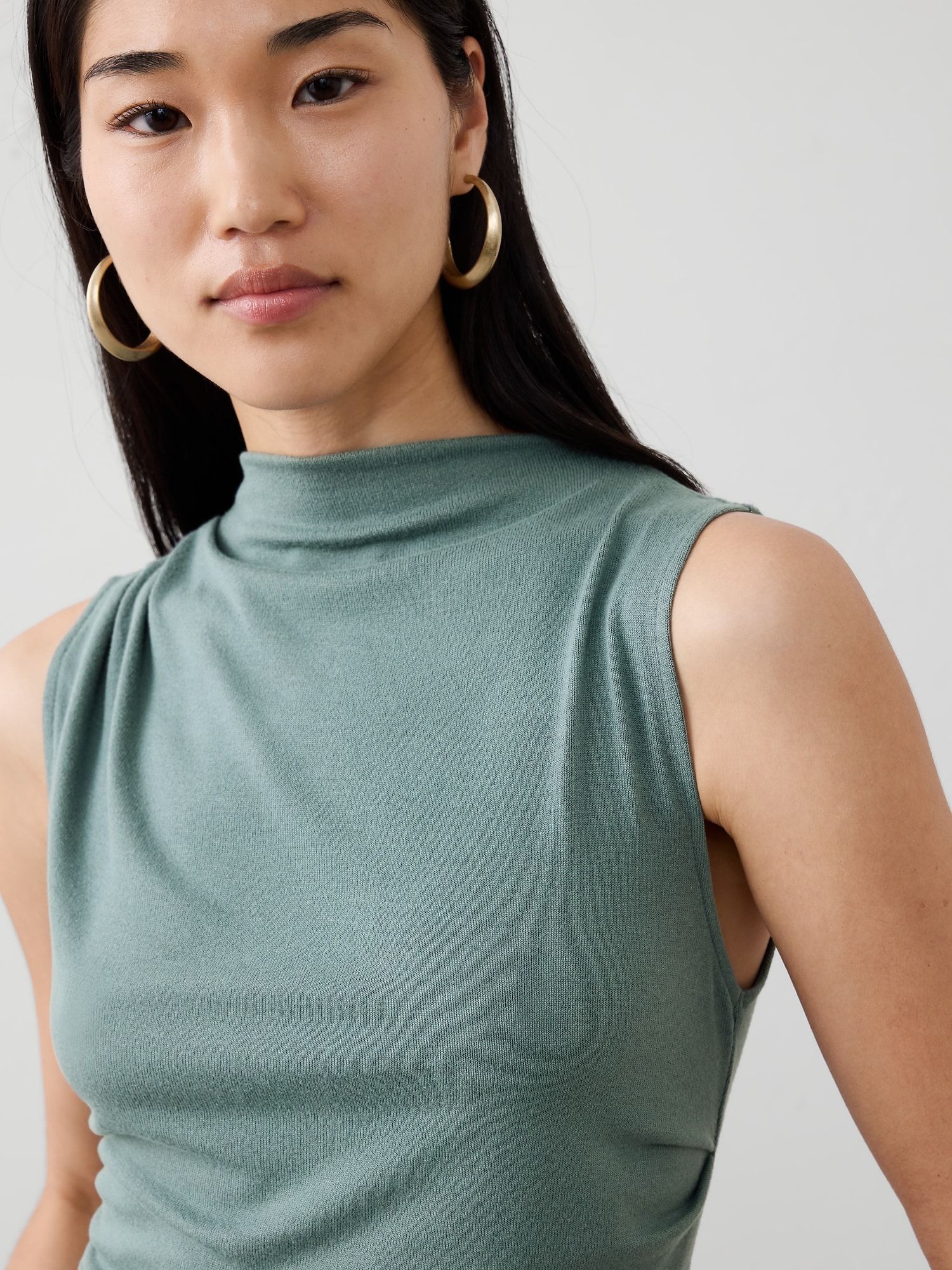 Image number 3 showing, SOFT LUXE BATEAU-NECK MIDI DRESS