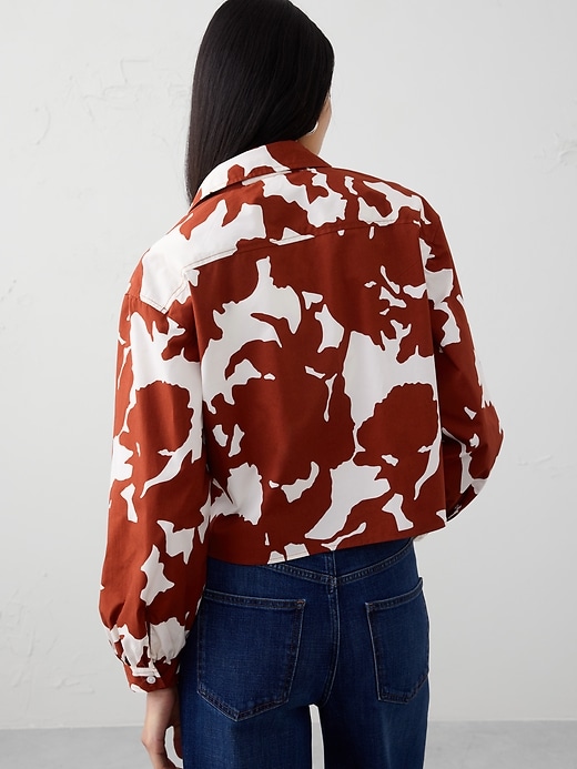 Cropped Double Pocket Shirt
