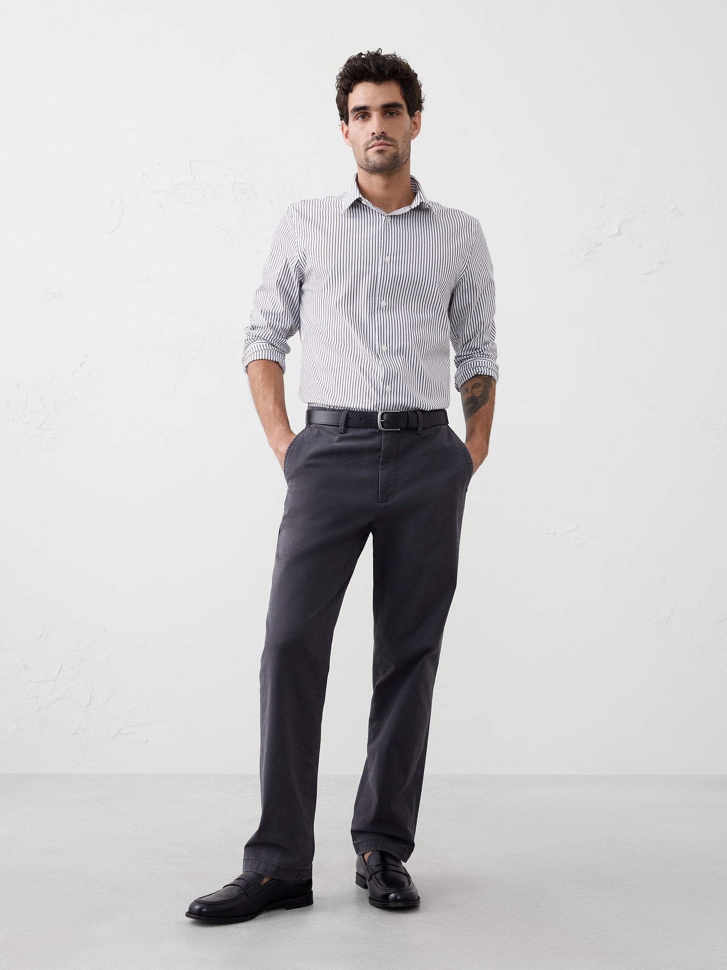 Slim Dress Shirt - White