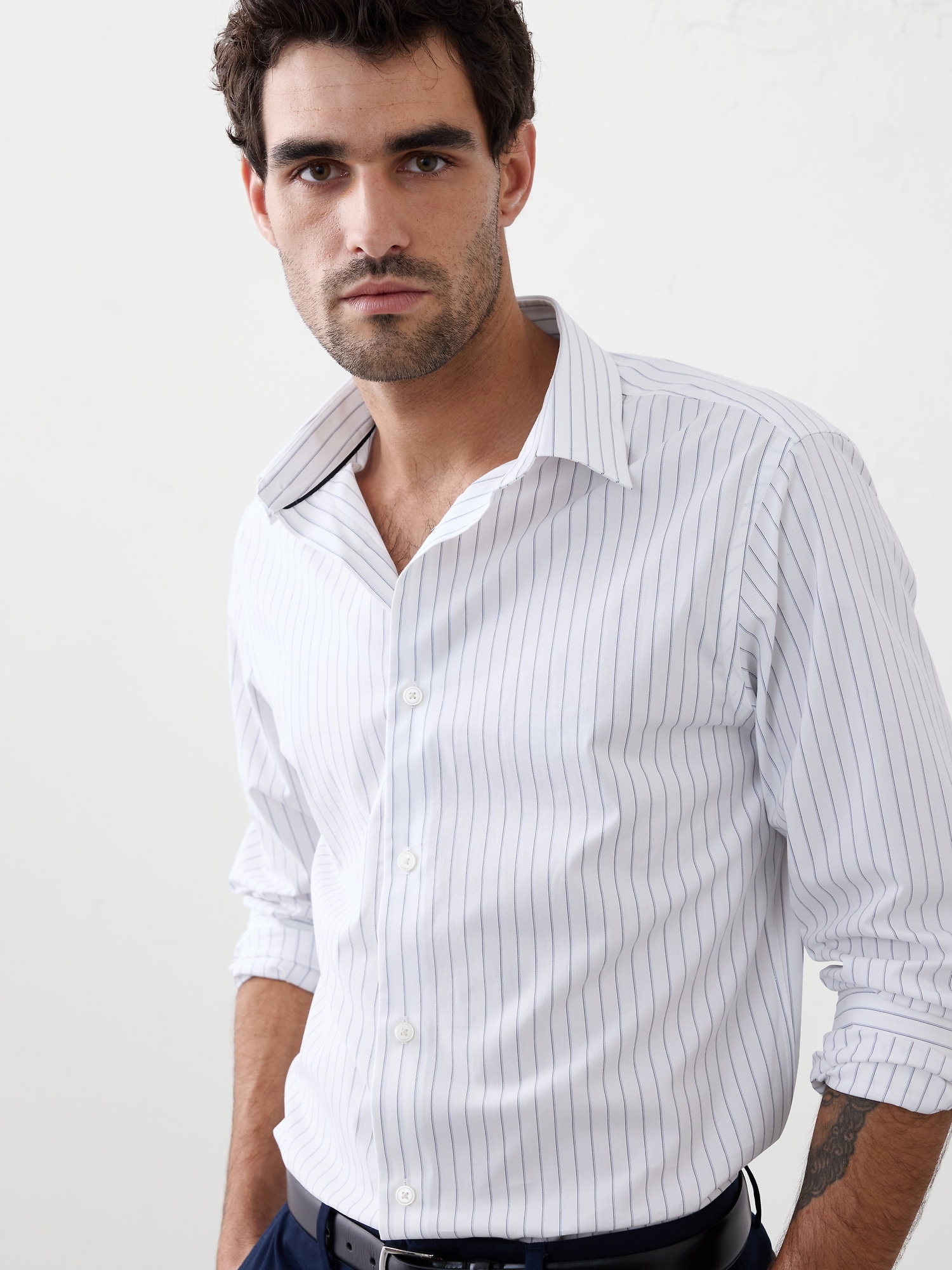Image number 3 showing, Athletic-Fit Dress Shirt