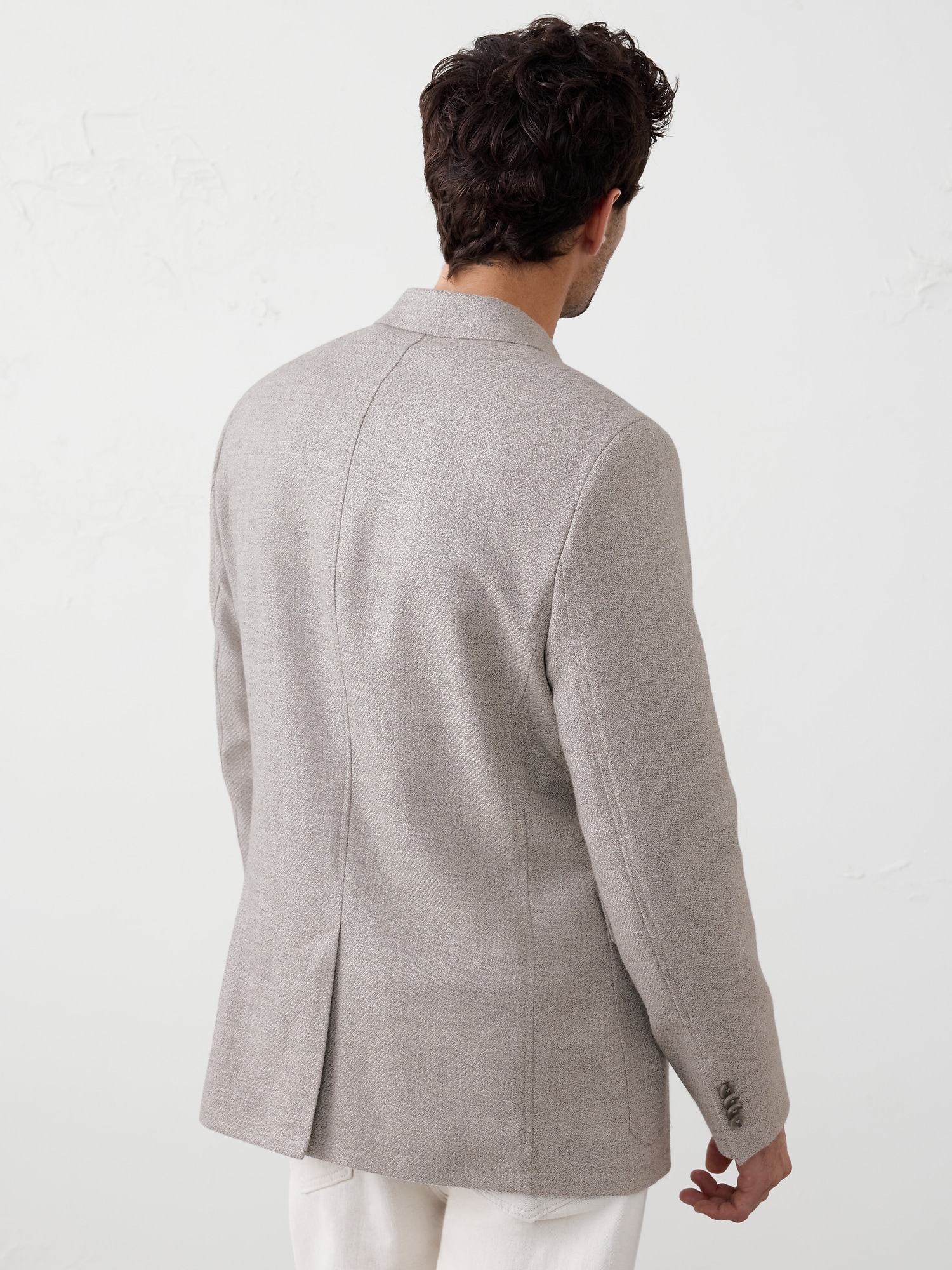 Image number 2 showing, TAILORED-FIT SHADOW WEAVE JACKET