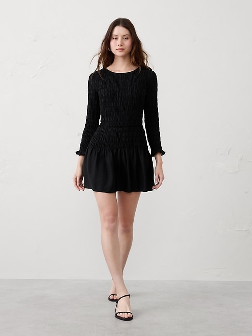 banana republic stampa mini dress BANANA REPUBLIC Stampa Mini Dress , Size XS | Bllack , #836630 NEW