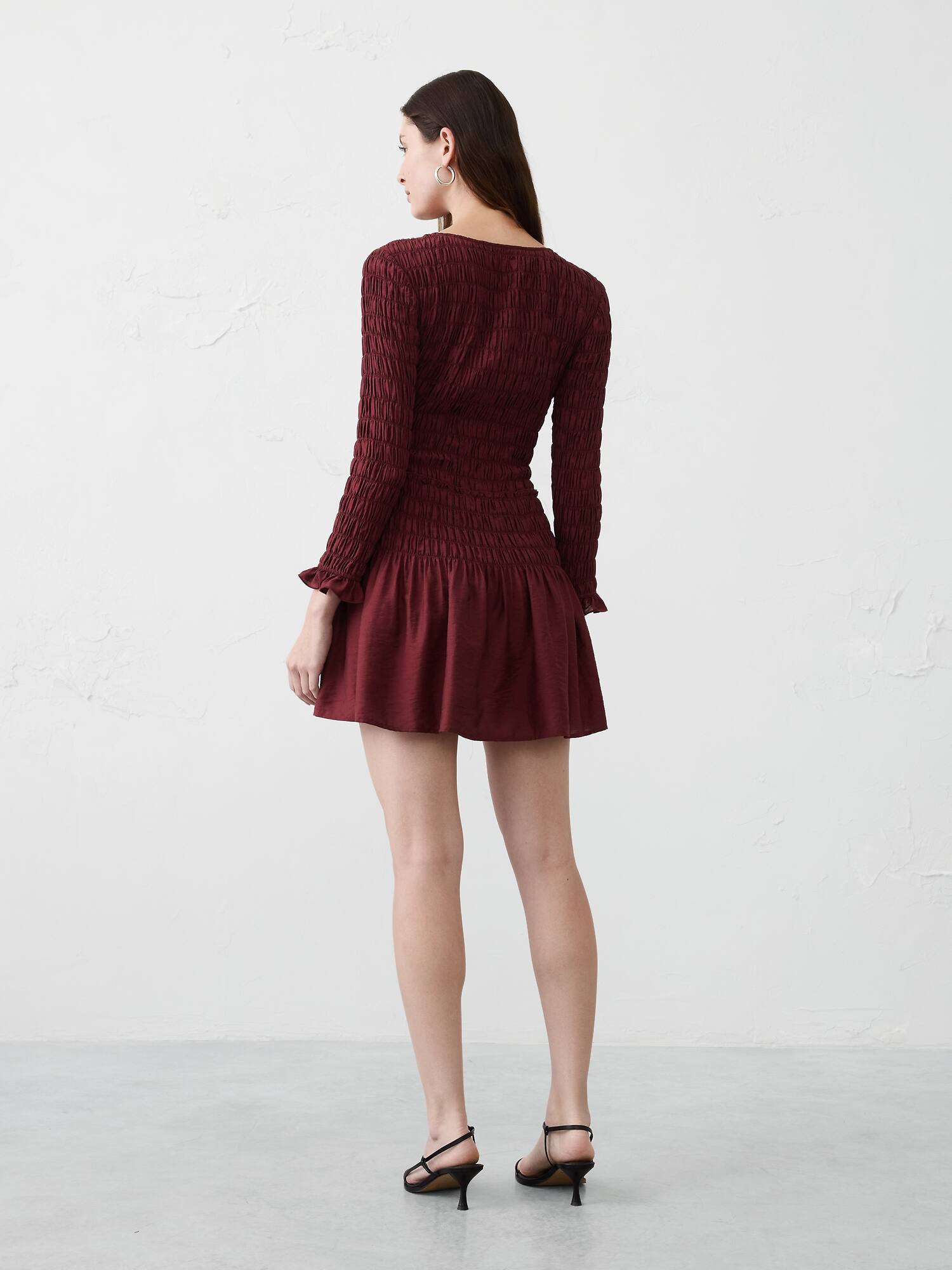 Image number 2 showing, Smocked Mini Dress