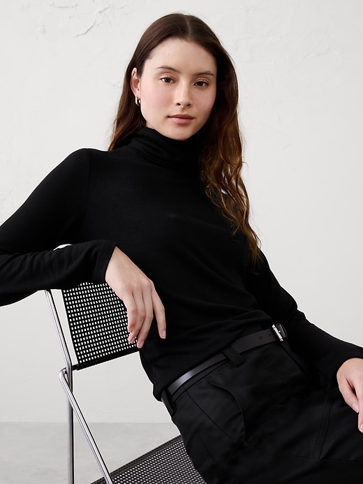 Soft Luxe Turtleneck Top