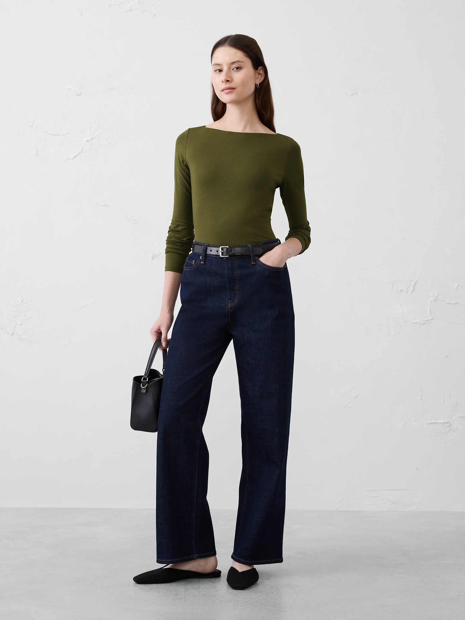 Image number 1 showing, SOFT STRETCH T-SHIRT