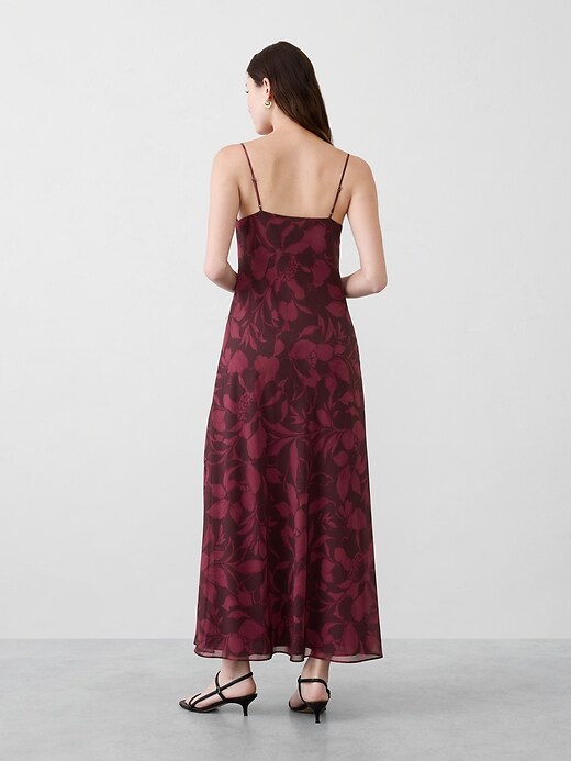 black bandage maxi dress Farid Bandage Maxi Dress With Chiffon / Black | MESHKI