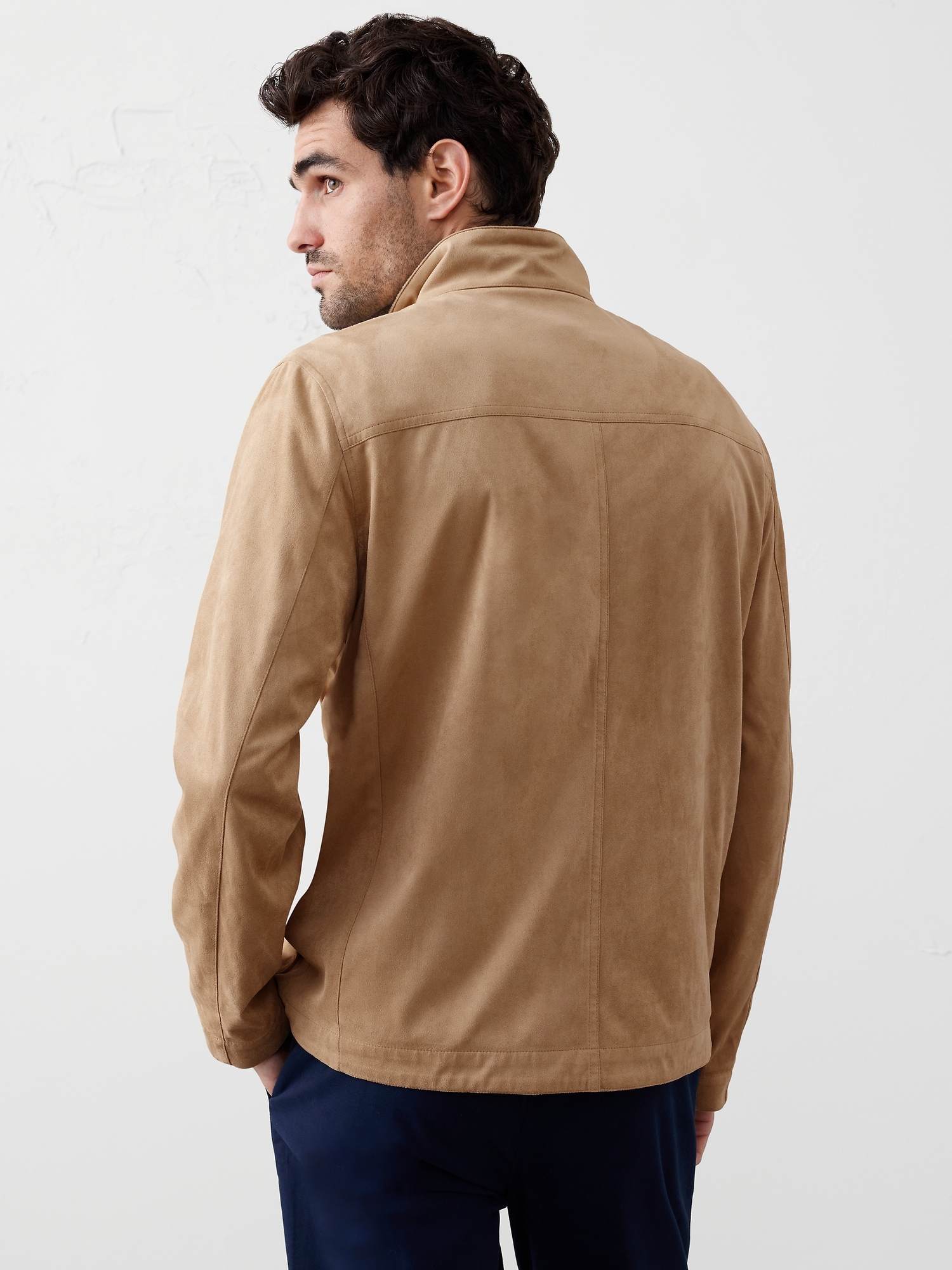 Image number 2 showing, Vegan Suede Field Jacket