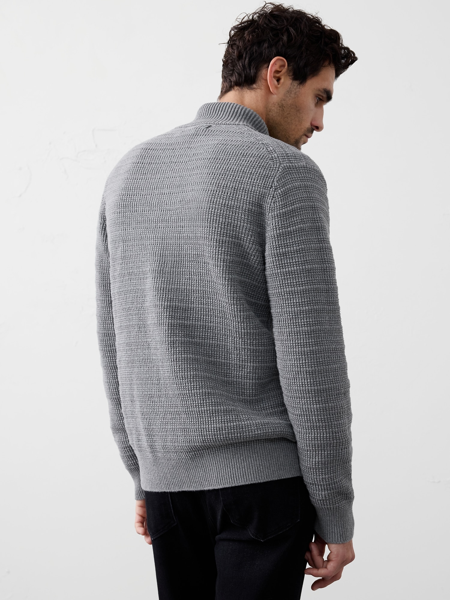 Image number 2 showing, Textured Sweater Jacket
