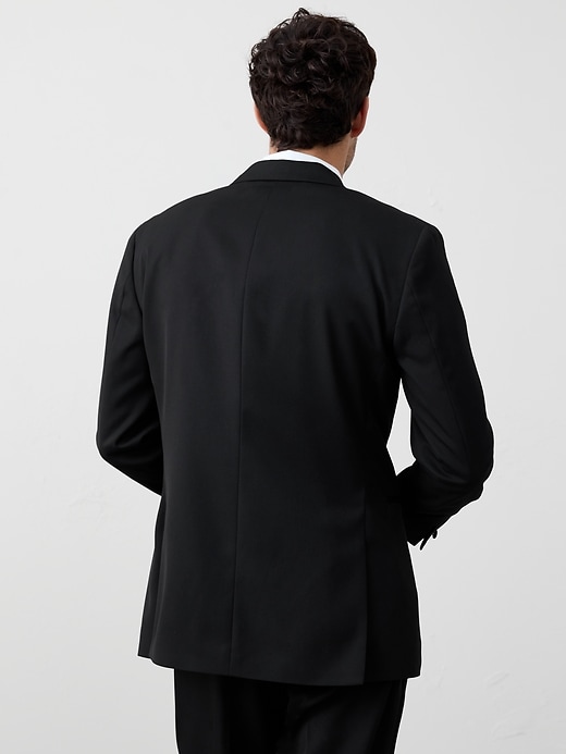 Tailored-Fit Luxe Tuxedo Suit Jacket