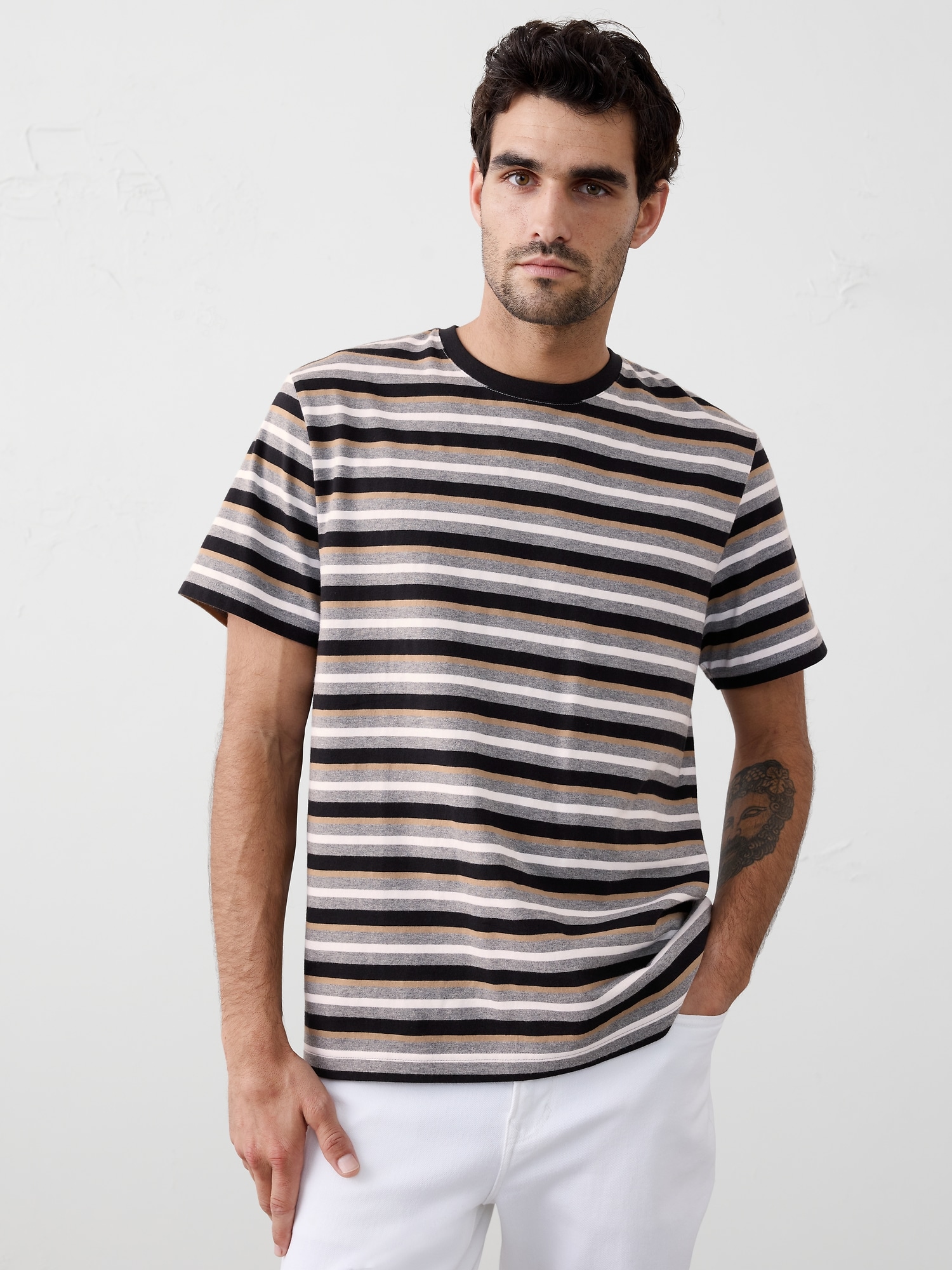 Midweight Cotton T-Shirt - Multi