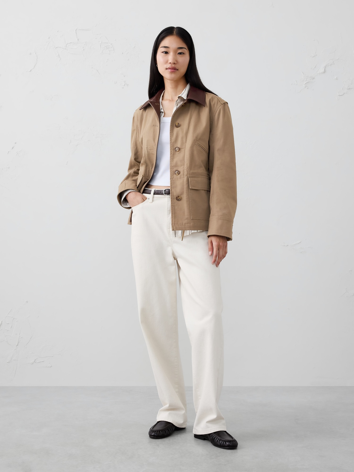 Image number 1 showing, Canvas Barn Jacket