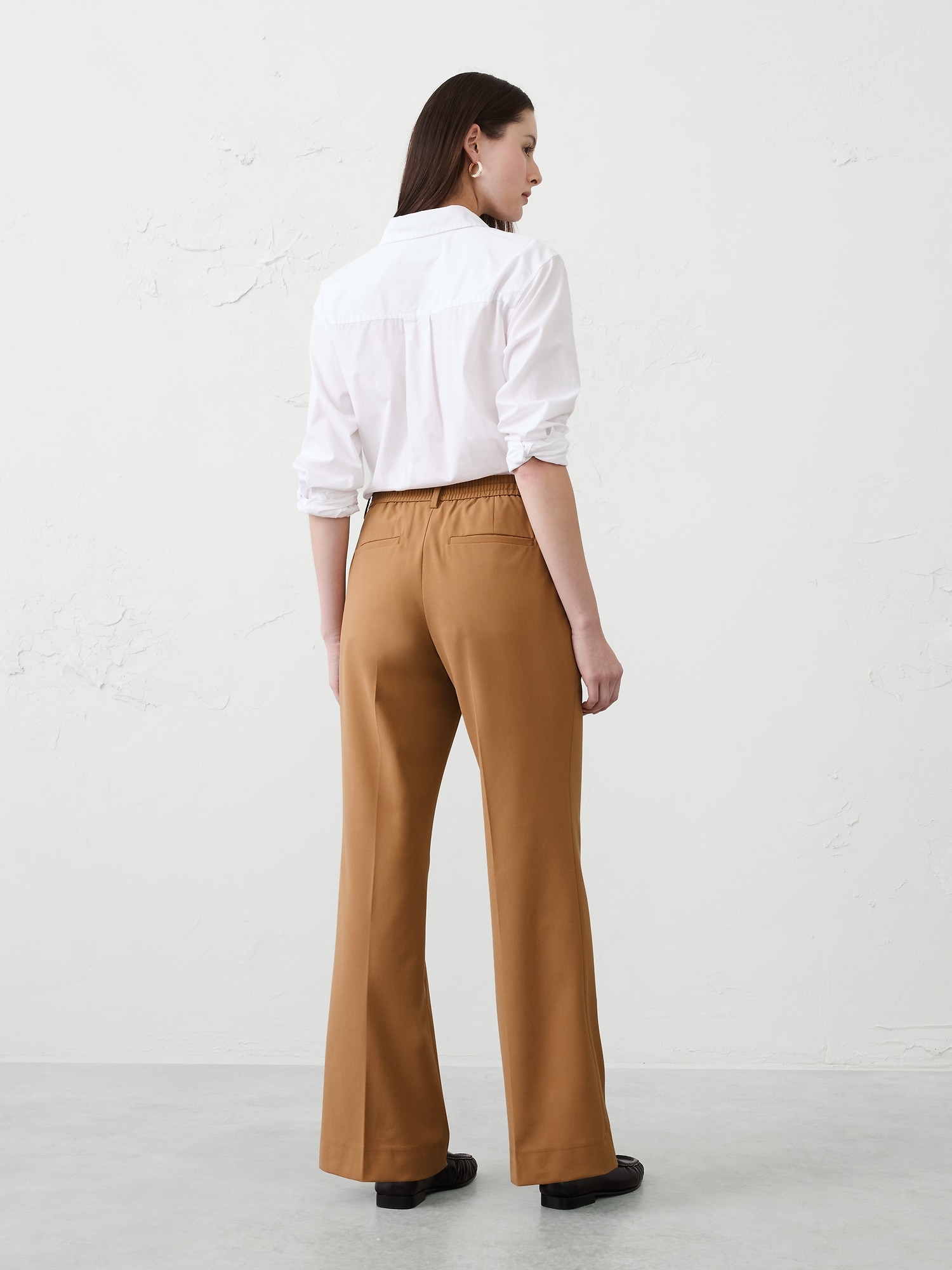 Image number 2 showing, Bootcut High-Rise Sculpted Easy Trouser