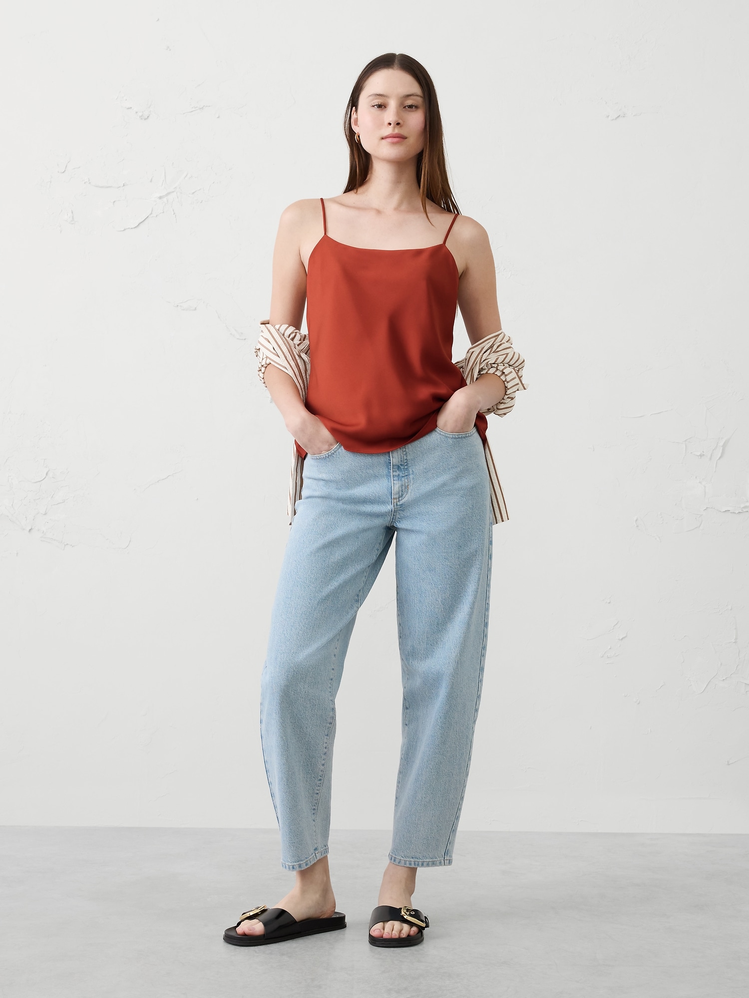 Silky Camisole - Red
