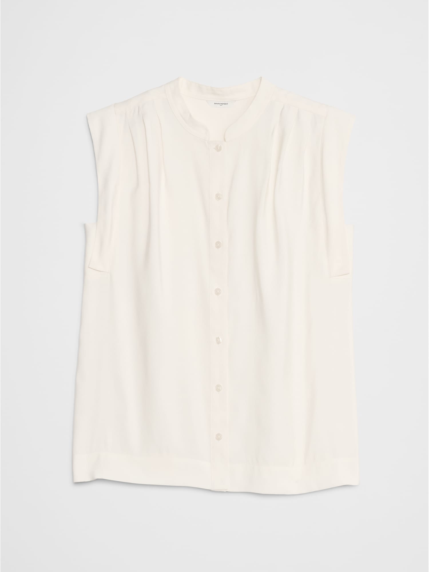 Image number 4 showing, Twill Button Top