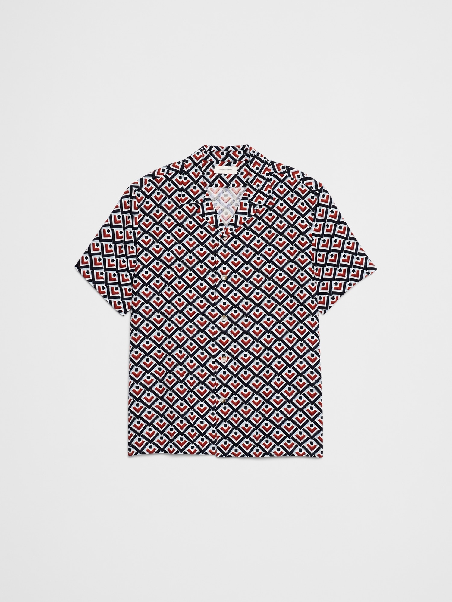 Image number 6 showing, Linen-Blend Standard Fit Resort Shirt