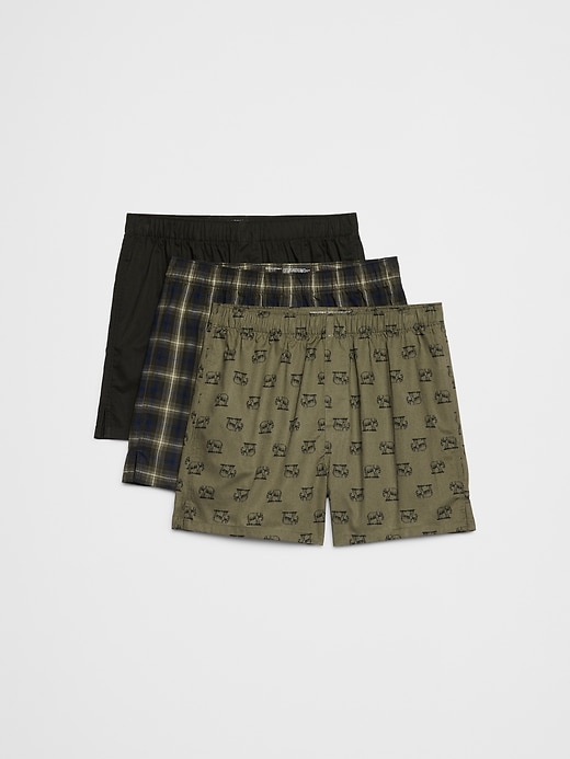 Cotton Boxers (3 Pack)