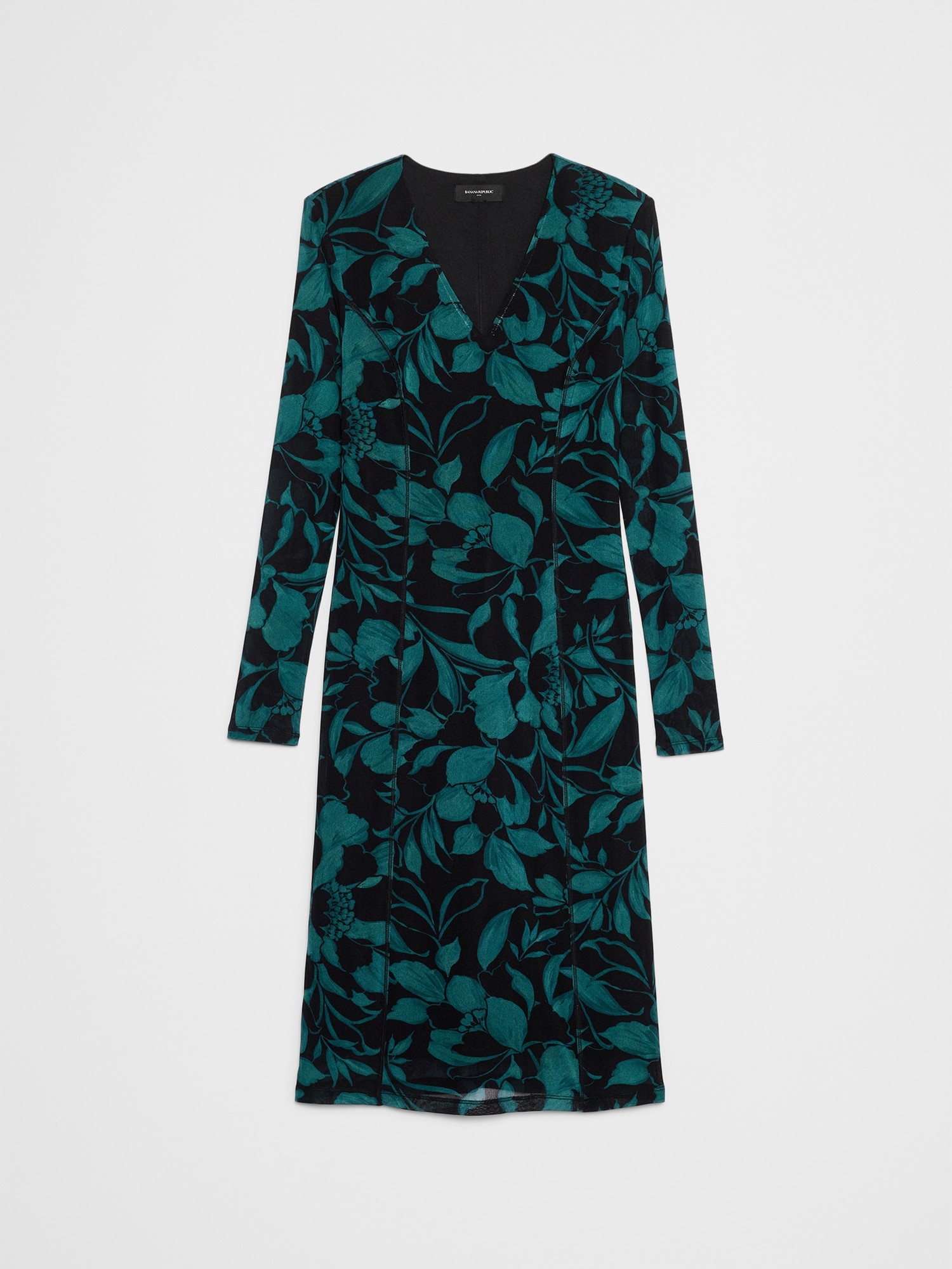Image number 4 showing, Mesh Below-Knee Dress