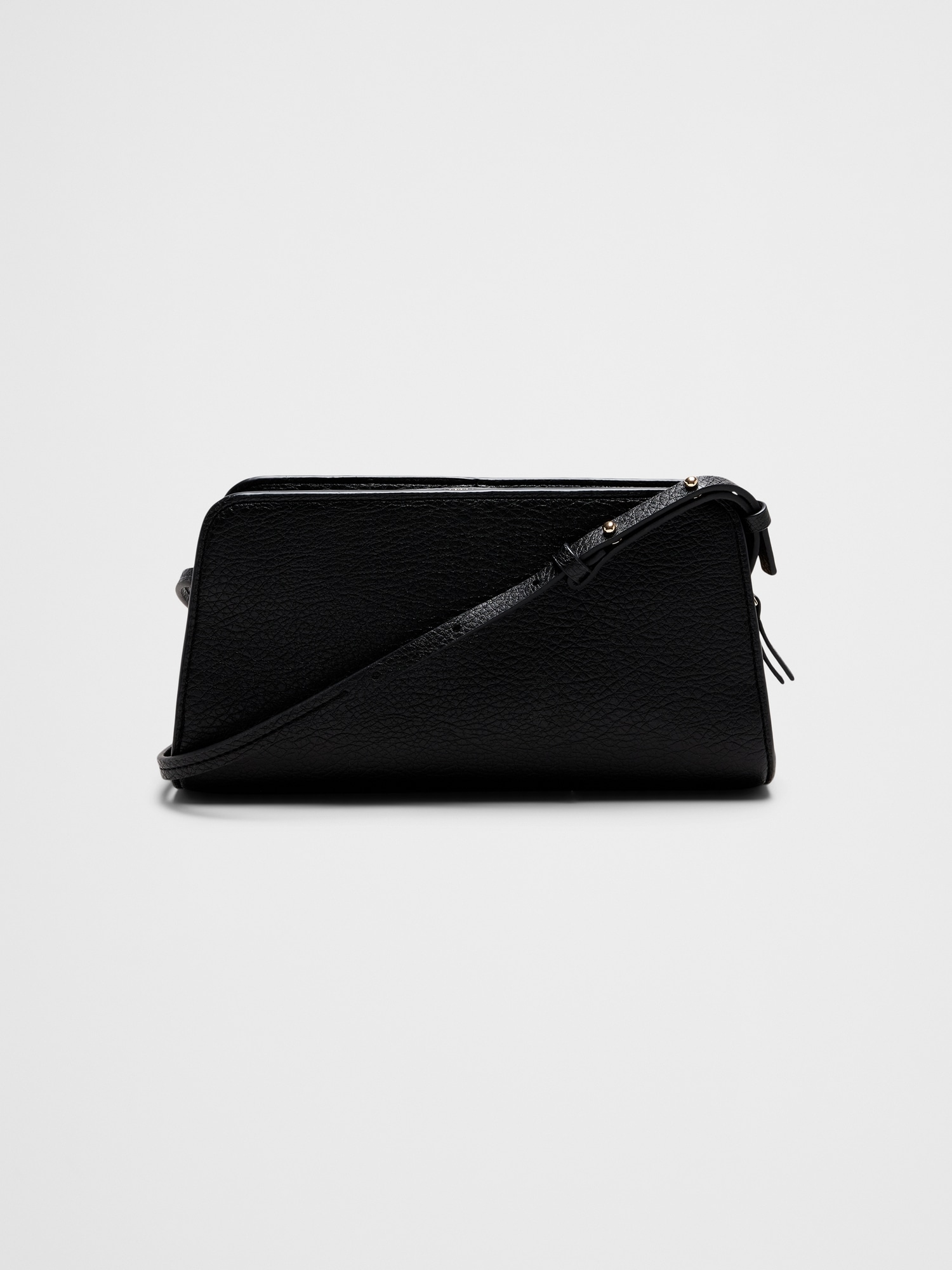Image number 3 showing, Vegan Leather Baguette Shoulder Bag