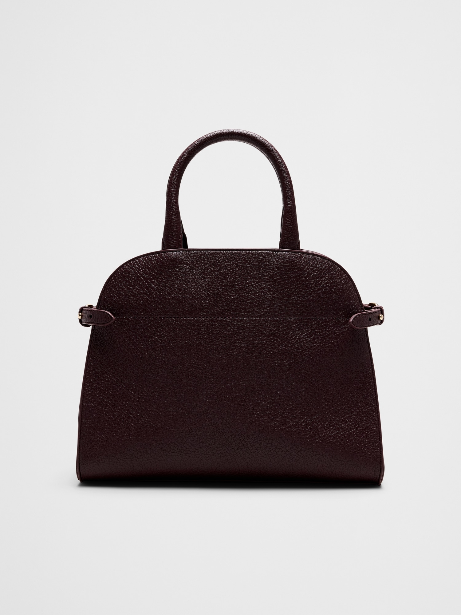 Image number 3 showing, Vegan Leather Satchel Handbag