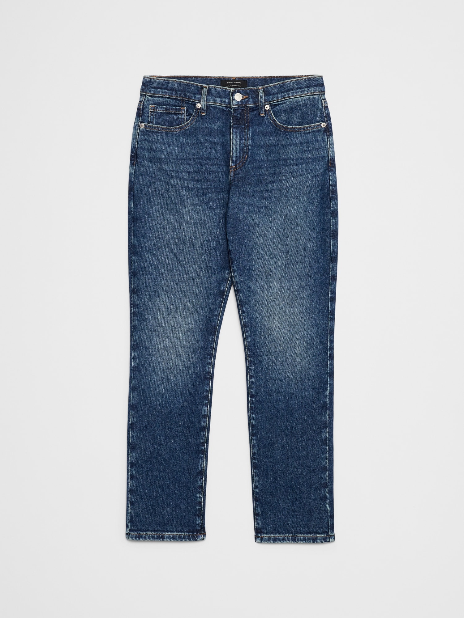 Image number 4 showing, GIRLFRIEND MID-RISE JEAN