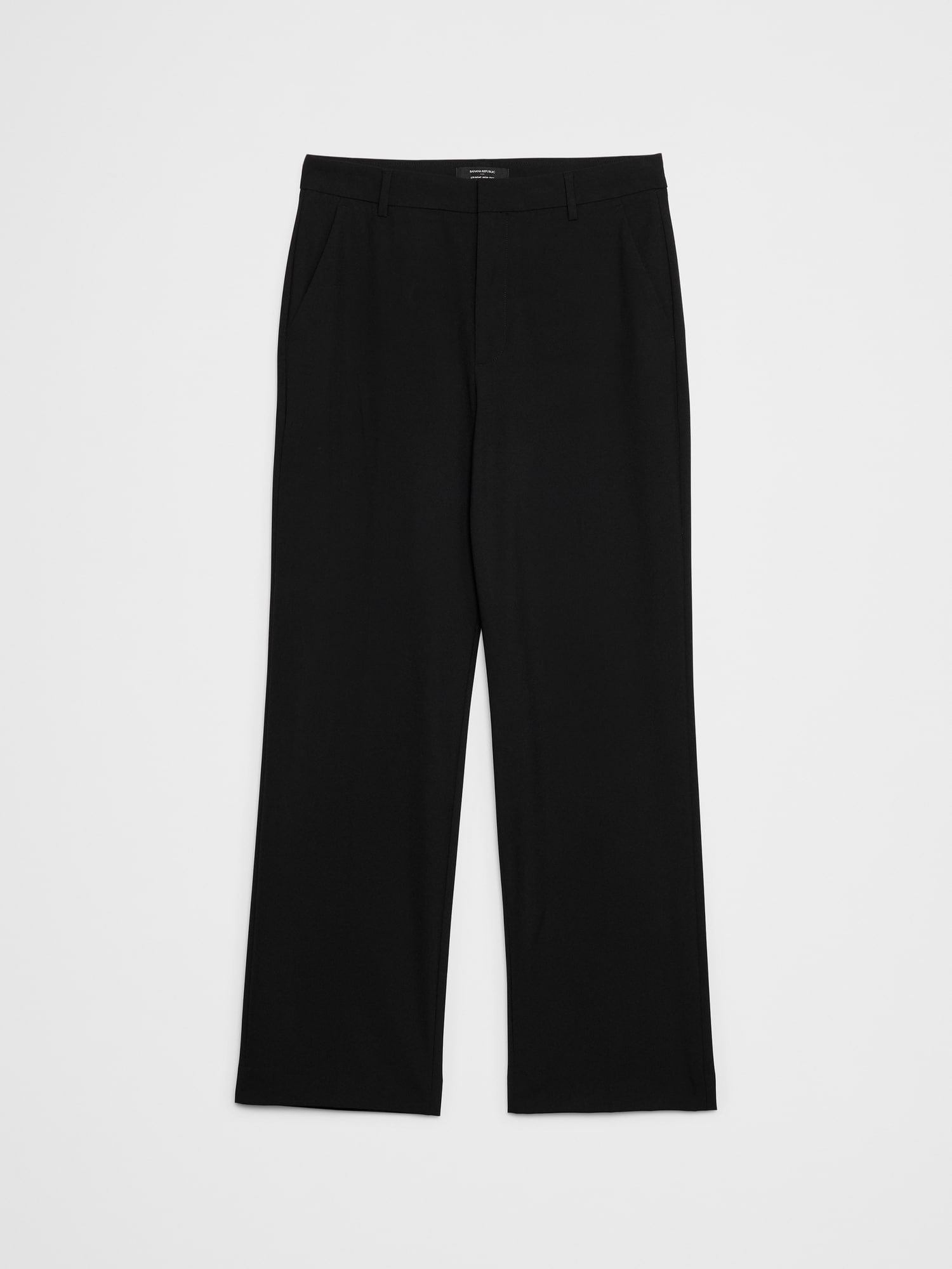 Image number 4 showing, STRAIGHT HIGH-RISE SCULPTED TROUSER