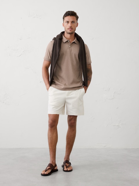 Standard-Fit Luxe Touch Polo