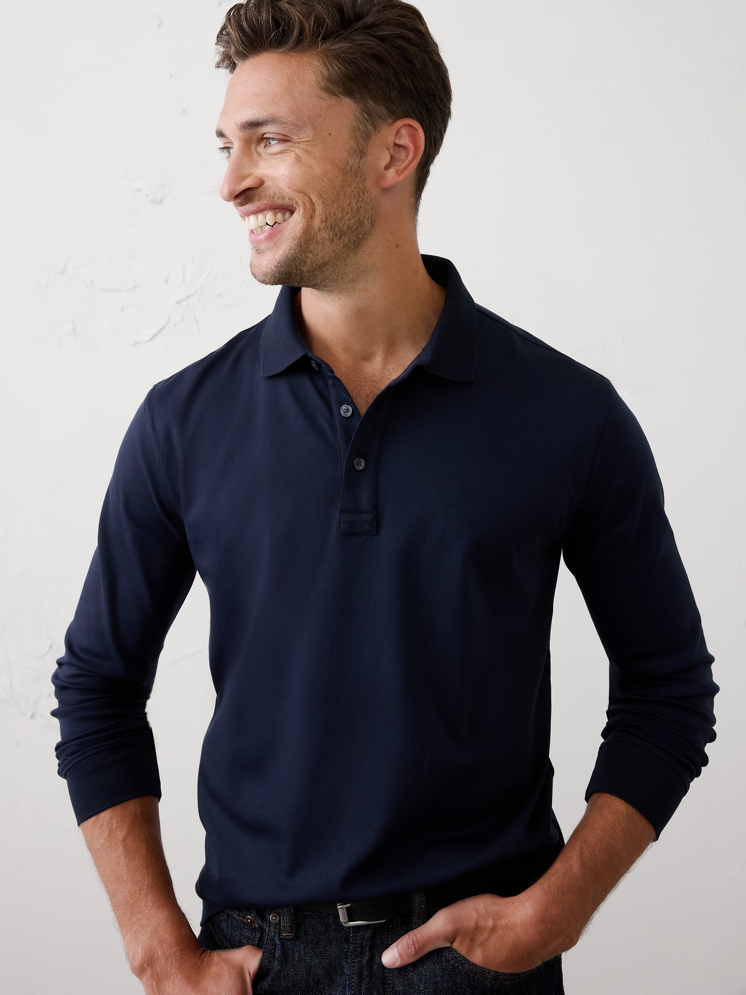 Image number 3 showing, Luxe Touch Polo