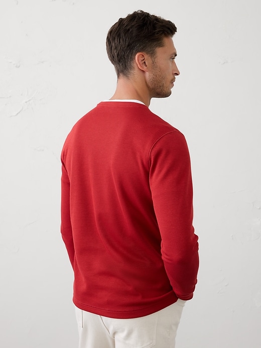 Waffle Knit Top