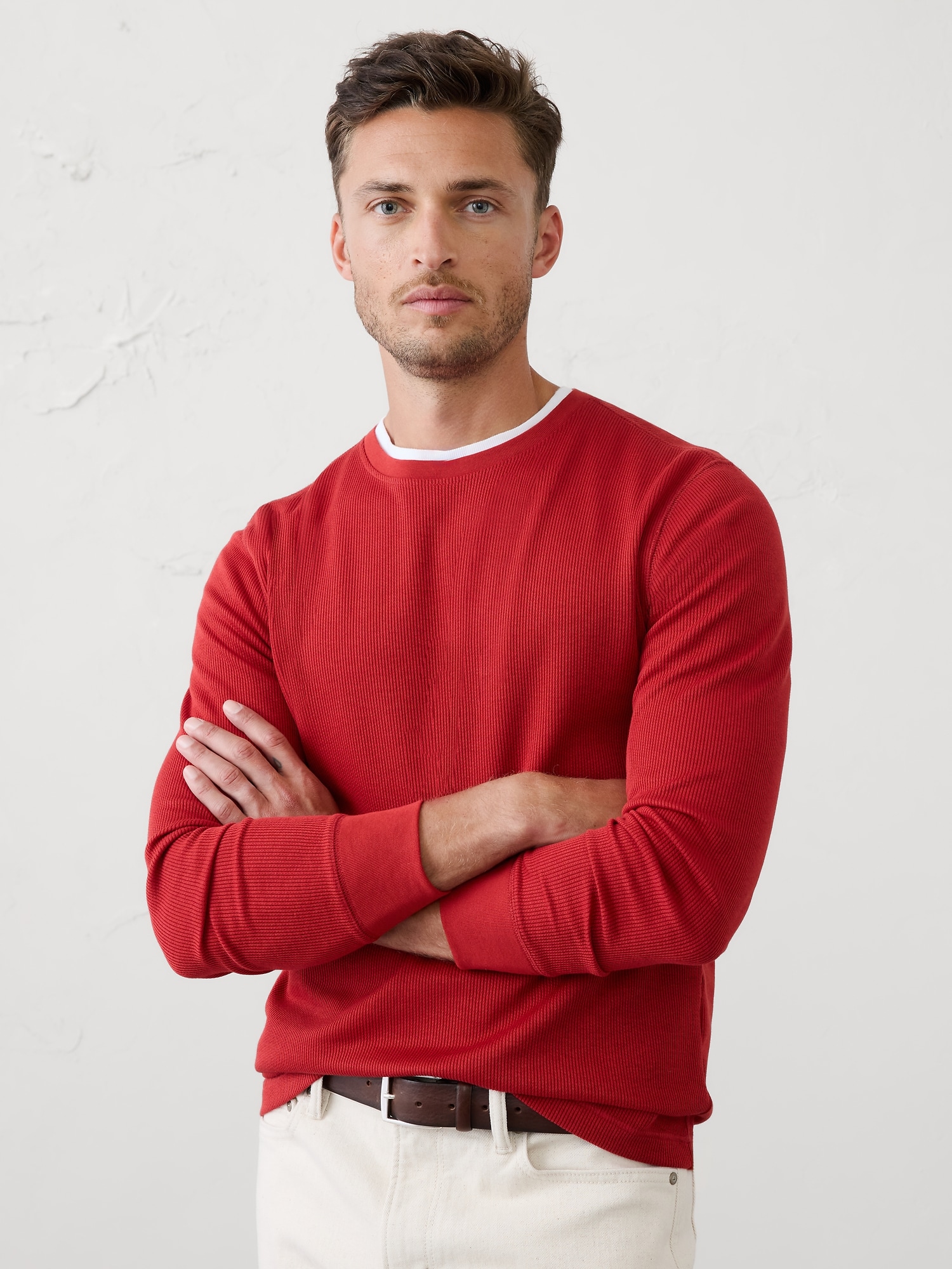 Image number 3 showing, Waffle Knit Top