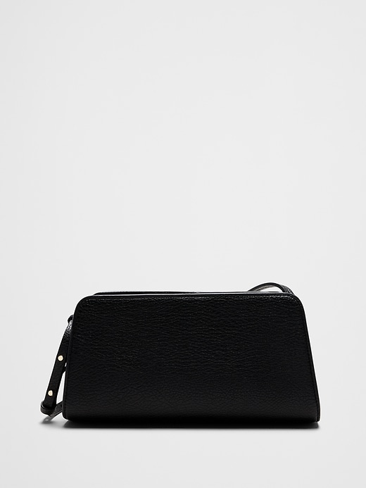 Leather Mini Bucket Bag