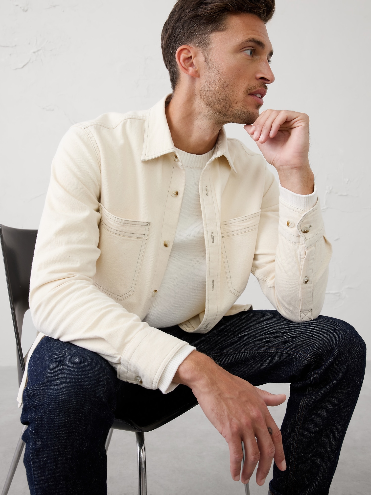 Image number 1 showing, Classic Indigo Shirt