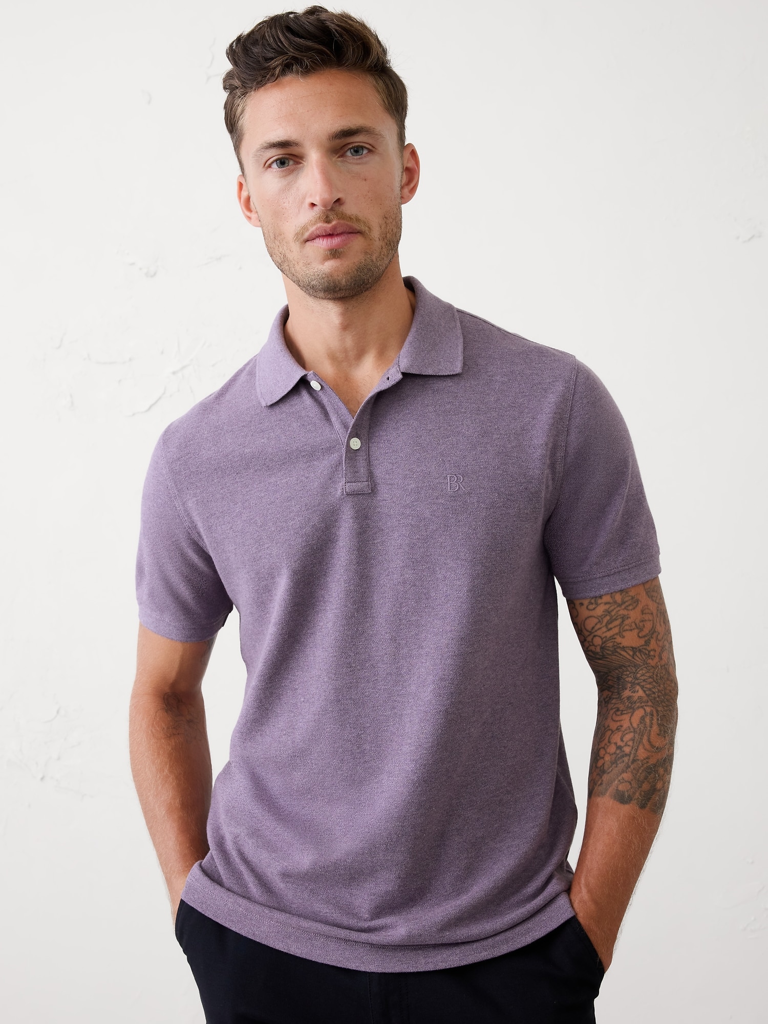 Cotton Pique Polo