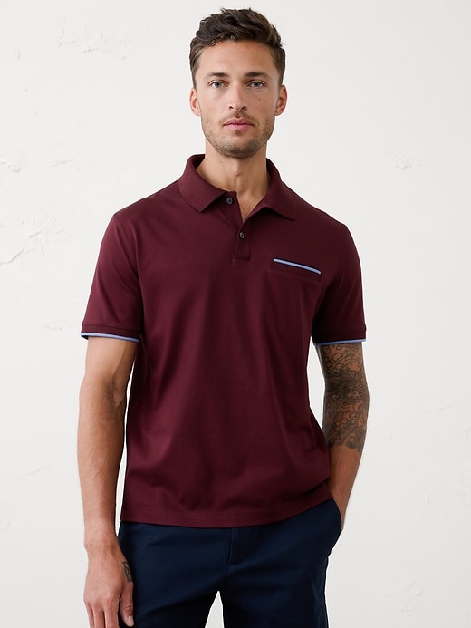Cotton Pique Polo