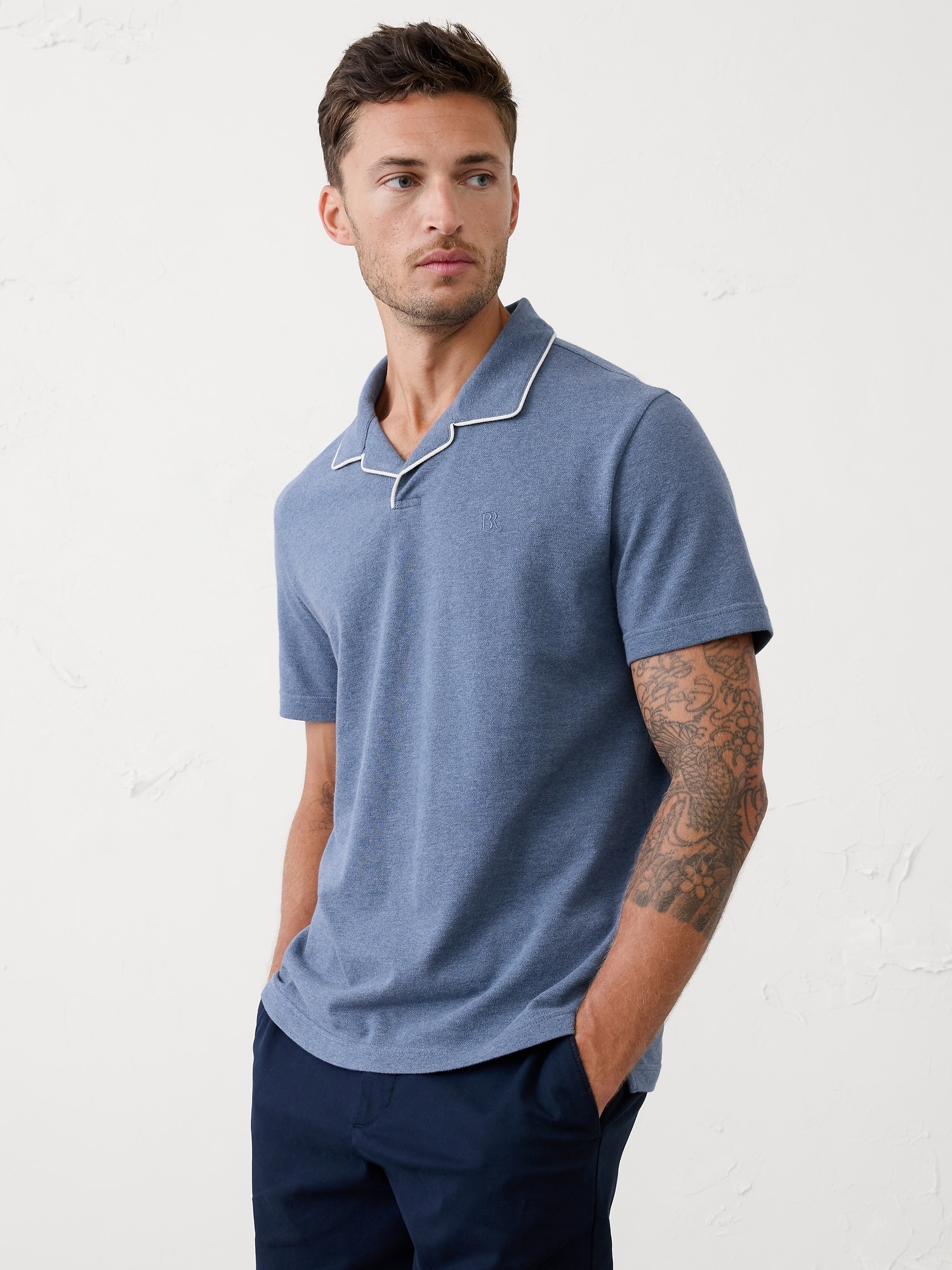 Image number 1 showing, Pique Polo