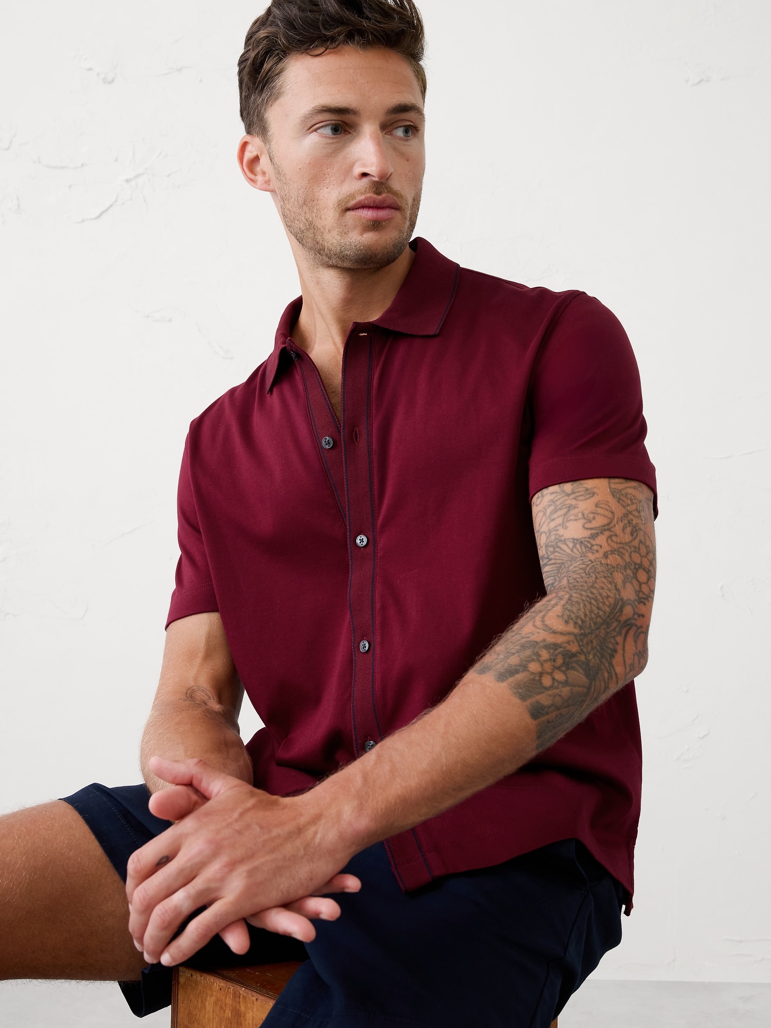 Image number 6 showing, Luxe Touch Polo