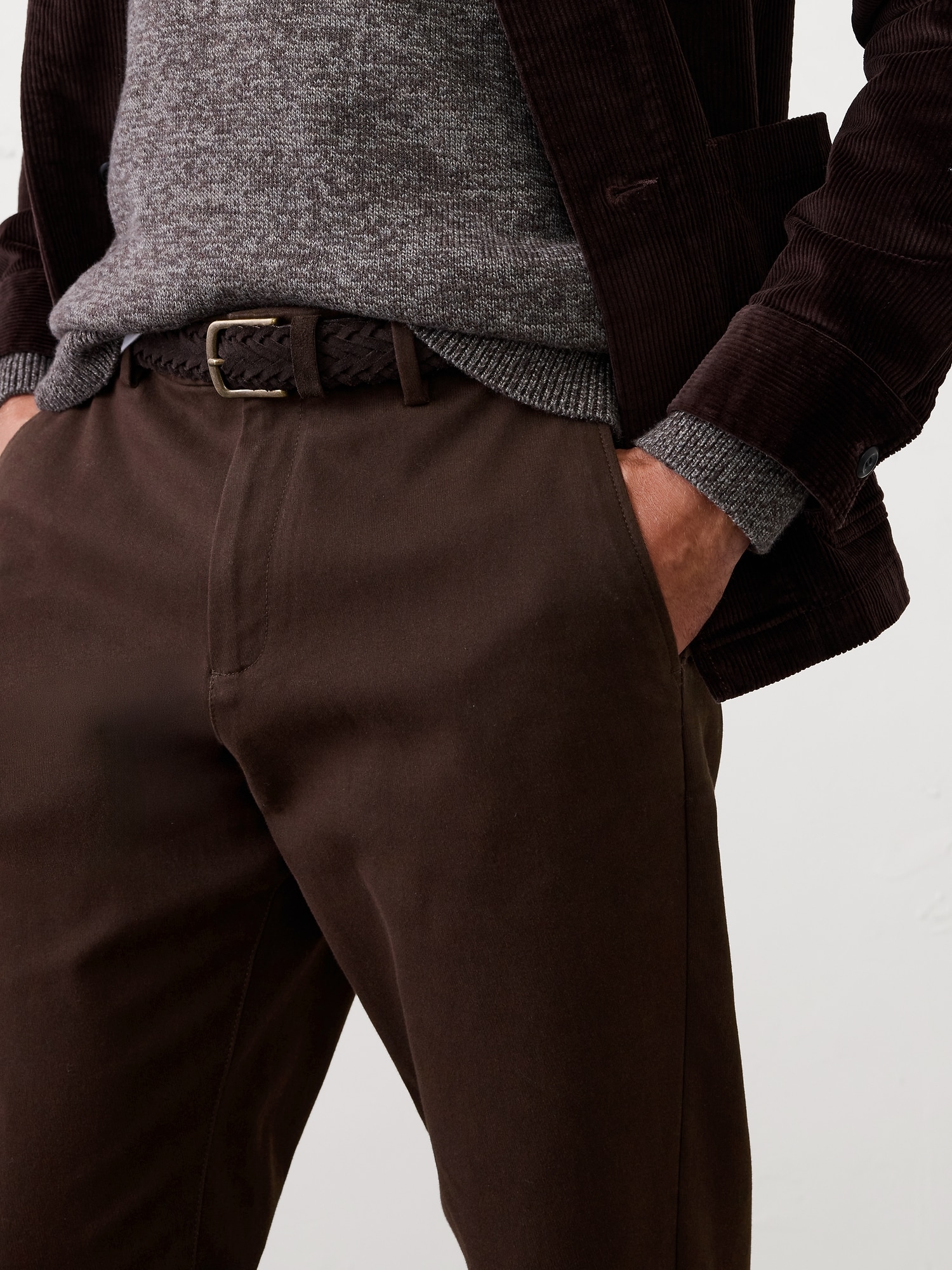 Image number 3 showing, SLIM MOLESKIN PANT