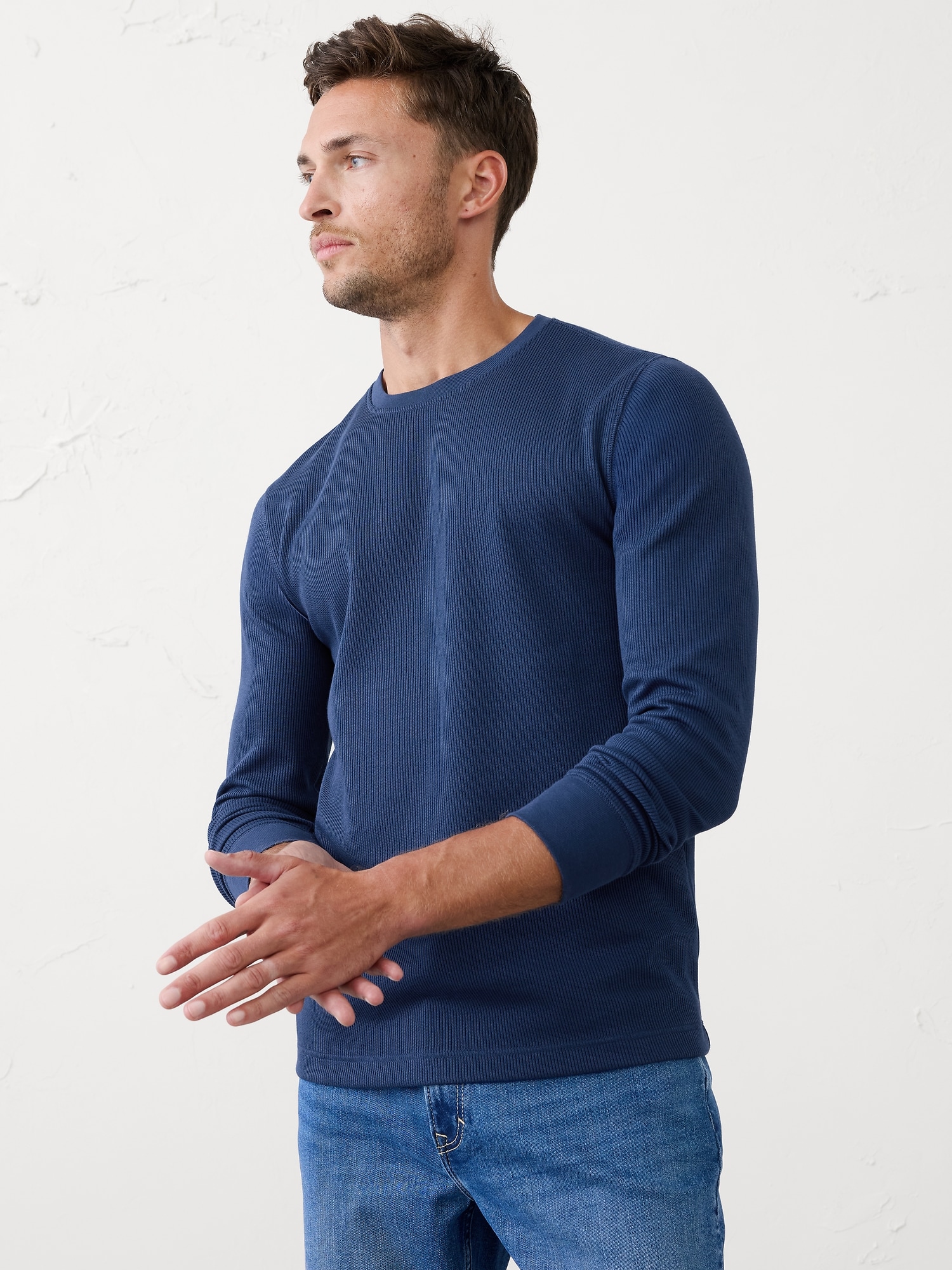 Image number 1 showing, Waffle Knit Top