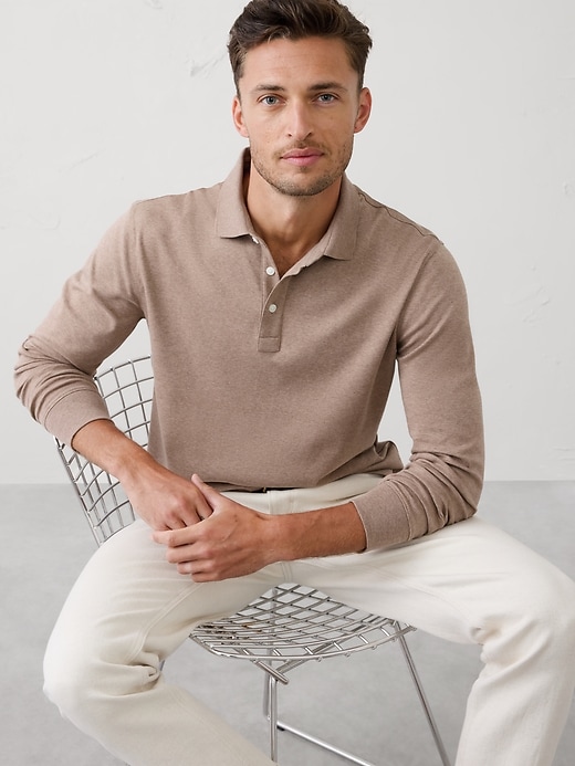 Knit Mock-Neck Half-Zip Sweatshirt