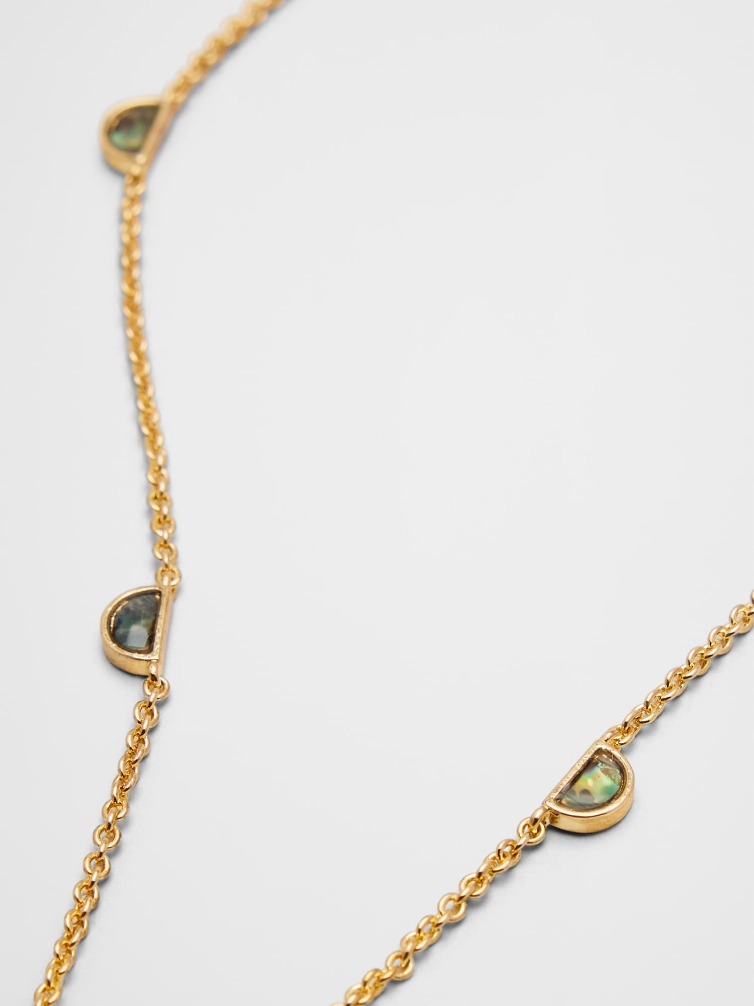 Image number 2 showing, Delicate Crescent Necklace