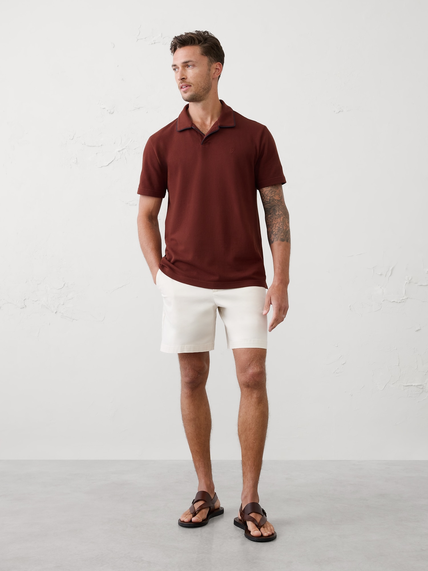 Image number 1 showing, Slim Pique Polo