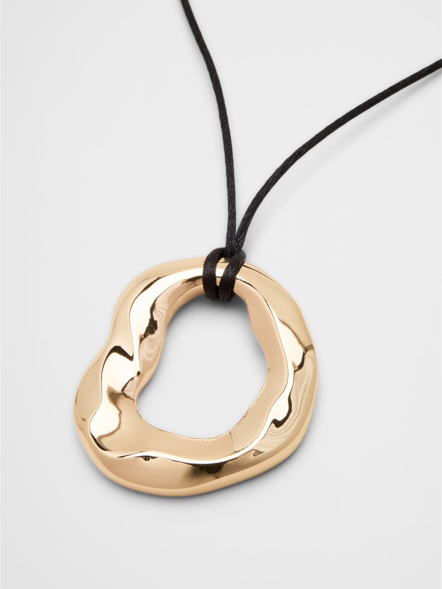 Image number 2 showing, Corded Organic Pendant Necklace