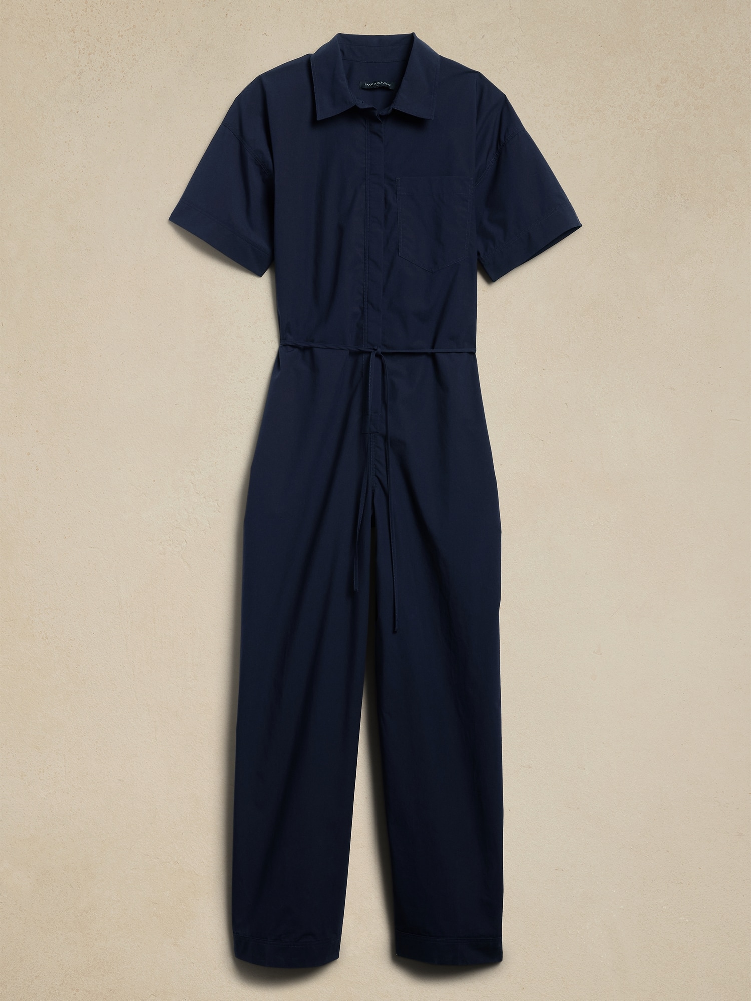 Tie-Waist Jumpsuit